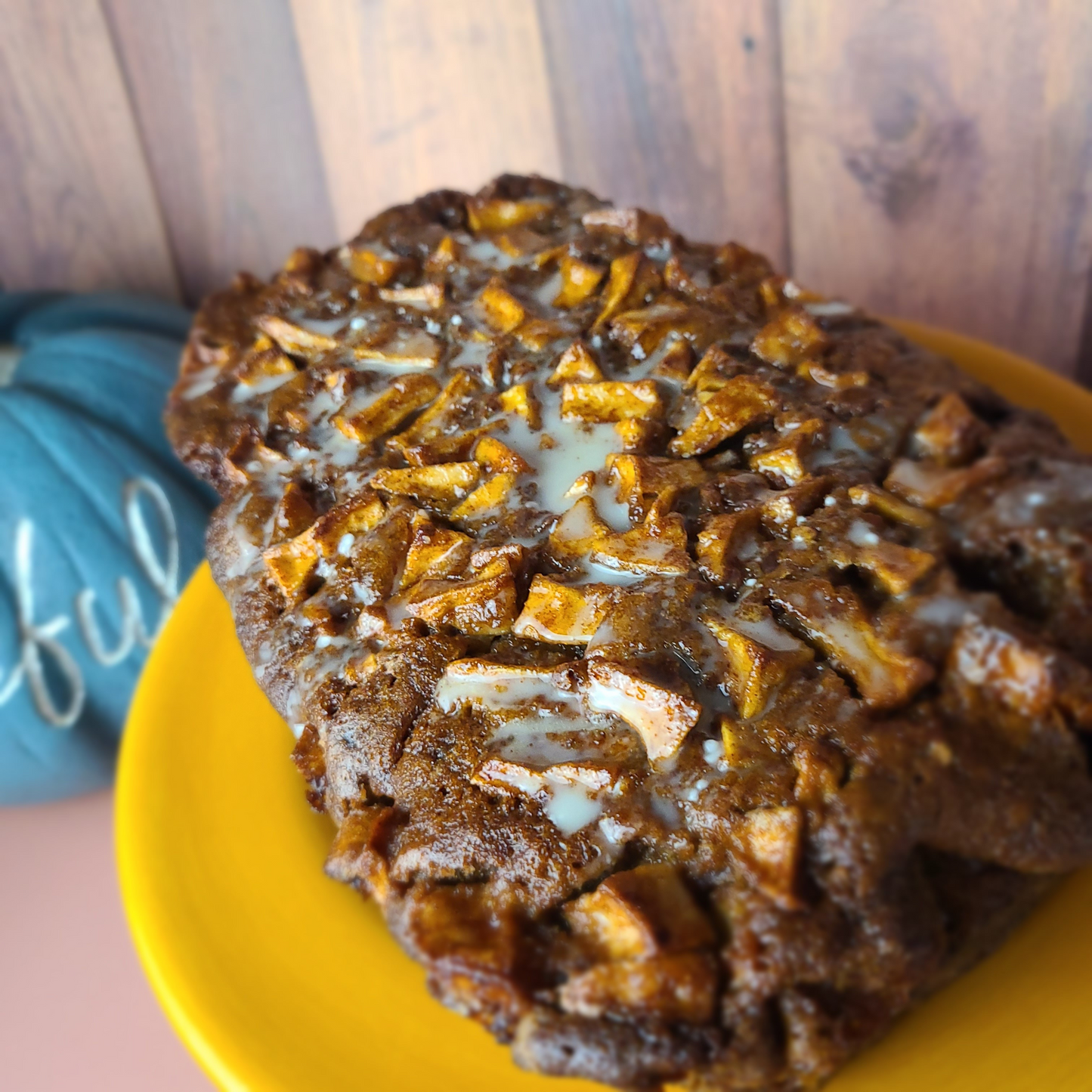 Apple Fritter Bread (Vegan Friendly)