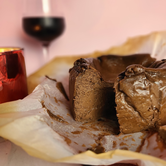 Chocolate Basque Cheesecake